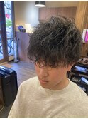 パーマ×マッシュ×ウルフ