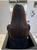 髪質改善ストレートで柔らかく仕上がります