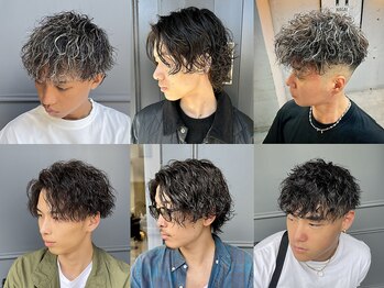 メンズ ラピス 横浜店(Men’sLapis)の写真/パーマでイメチェン★人気のトレンドStyleで立体感のある毛束感を演出！アレンジもしやすいスタイルに♪