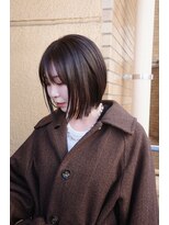 ツナグ(tsunagu)&nbsp;まとまりがいいシンプルなボブ