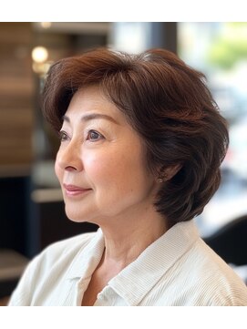 ラクレール 五香 大人ショート50代【松戸#五香#白髪染め#カラー専門店】