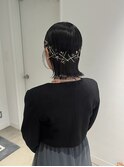 ボブヘアセット / ボブアレンジ / お呼ばれヘア