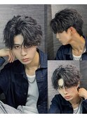 波巻きフェザーショート