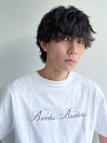 ツーダブル 豊中店(WW..)&nbsp;ツイストスパイラルパーマ波巻きスパイラル刈り上げマッシュ