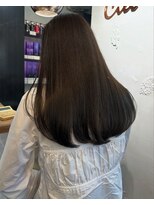 赤み消しオリーブベージュ／透明感カラー【銀座】