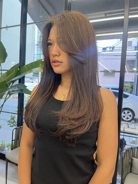 サンド 大阪梅田(sand) @haru__sand ボブ/レイヤーボブ/韓国風/小顔/ワンレン/大阪梅田