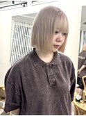 ハイトーン/切りっぱなしボブ/まとまりボブ