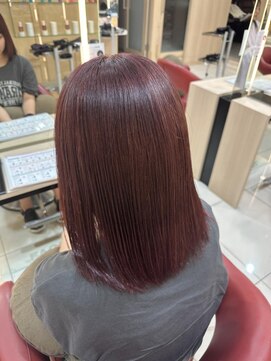 フェイス 伊勢原(FACE。) 透明感カラー/ブリーチなしWカラー/髪質改善/伊勢原