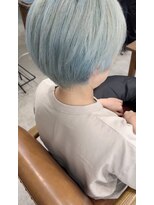 ニコル(Nicoru*)&nbsp;ブリーチ履歴を活かした水色カラー SON