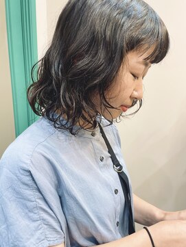 レイヤーボブ☆スパイラルパーマ