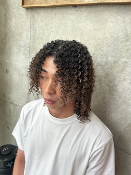 ハニートラップ(HONEY TRAP！) アフロパーマ