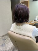 外ハネパーマ
