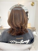 ◆大人上品ミルクティーくびれミディアムオージュア