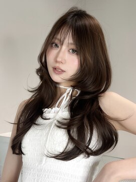 ロンドエニカ 大宮(Lond enika) ミルクティーベージュ/ハッシュカット/ワンホンレイヤー●3