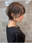 吉祥寺/ミルクティーブロンド/ダークブルー/デジタルパーマ