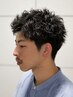 【新規限定】 men'sカット+ピンパーマ ¥9000