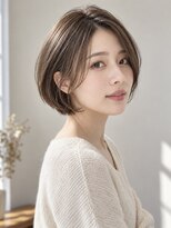 エクラ バイ キョウト(eclat by kyoto) ショートボブ髪型20代30代40代50代前髪あり前髪なし面長丸顔二条