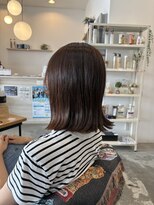 ボンドヘアステージ 良福寺店(BOND hair stage)&nbsp;外ハネボブ×ツヤブラウン