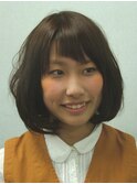 やわらかシフォンボブ