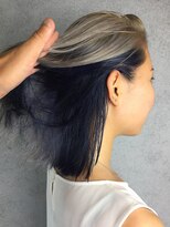 ヘアサロンエム 渋谷店(HAIR SALON M)&nbsp;外ハネボブ/アッシュブラウン/ネオウルフ/デザインカラー