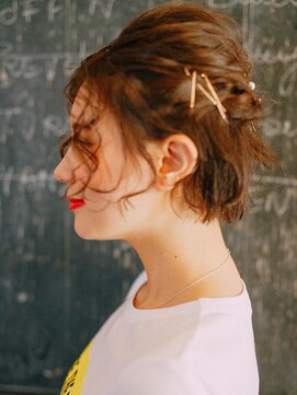 アカサ(A.casa) ゆるふわハーフアップ/20代/30代/40代/50代/西阿知/イオン倉敷