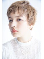 ビューティーアンドケアカロン(Beauty and Care CALON)&nbsp;【外国人ハイライト】ツイッギー風ショート