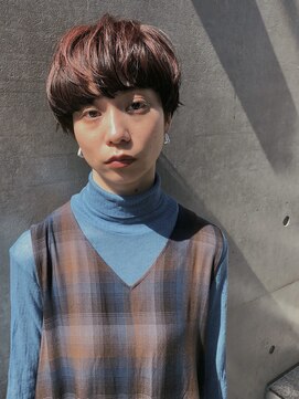 ドットプラス リム(Dot+LIM) (stylist曽我）ニュアンスパーマ×マッシュハイライト