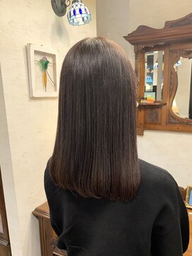 フェイバー 警固店(FAVOR) コーラルピンク/パーソナルカラー診断/縮毛矯正/オージュア