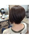 前下がりグラデーションボブ