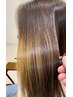 【黒木式】髪質改善・縮毛矯正（酸性St）＋内部補修ｔｒ　　￥26,000