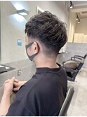 刈り上げ×シークレットパーマ