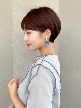 ロンド レグリーズ 立川(Lond leglise) ショート×顔周り×前髪×シルキーベージュ×グレージュカラー