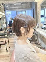 クロワ(croix) ショートボブ/ミニボブ×艶カラ-