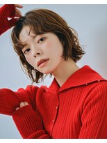 リトル エメ 仙台2号店(little×aimer)&nbsp;ボブ×ウェーブパーマ
