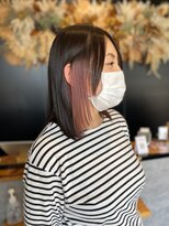 シロ(SHILO)&nbsp;ピンクインナー・顔周りレイヤー/諏訪