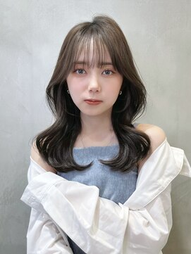 グロー 大宮(GLROW) □ 韓国大宮顔周りレイヤーカットくびれヘア大人可愛い