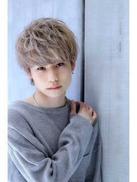 リップス レイ ギンザ(LIPPS Ray GINZA) ハイトーン ミルクティー サイドパート【ティーエスマッシュ】