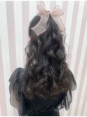 ガーリースタイル/心斎橋/ヘアメ/セットサロン