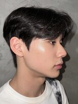 韓国センターパートカルマパーマダウンパーマ韓国マッシュ