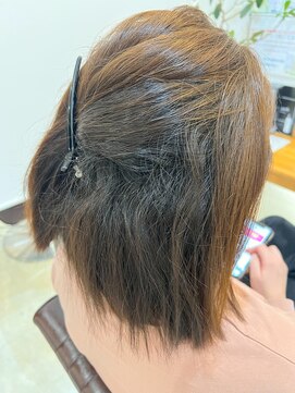 ビューティーサロンジェイ(Beauty Salon J) 縮毛矯正とノンジアミンカラー。オーガニックカラー