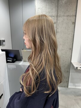 キャンバスアニュー 川崎(canvas anew.) 明るめベージュ／ダブルカラー／ブリーチ