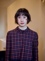 ネロ ヘアサロン ネイビー 渋谷(NERO HAIRSALON NAVY)&nbsp;【赤津美奈】レイヤーボブ　パーマ　前髪あり