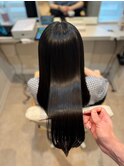カット+髪質改善縮毛矯正+トリートメント