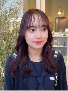 バルス(BLS) 高校生カット/学割/ロング/シースルーバング/韓国ヘア