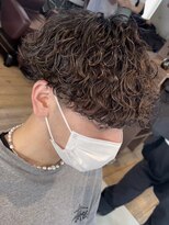 キングオブヘアバイノイズアンドフィフス 京都駅前店(KING of hair by NOISM&fifth)&nbsp;京都メンズパーマメンズカットセンターパートメンズマッシュ