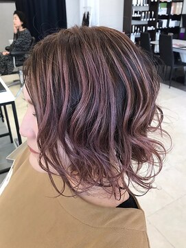 クララ バイ マニスオブヘアー(CLALA by Manis of hair) コントラストハイライト/ミディアム