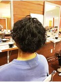 メンズパーマ×ツイストスパイラルパーマ