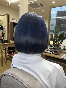 ミラシィ 成田(Mirashy) ハイライトカラーミルクティーベージュレイヤーカット