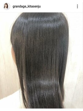 グランアージュ 北千住(grandage) 髪質改善☆資生堂サブリミック