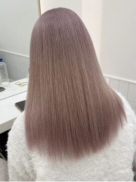 リルミー ミュエナ 大須 矢場町(Lilme myuena) 【ブリーチ2-3回】スノーピンク ケアブリーチ ハイト ーン